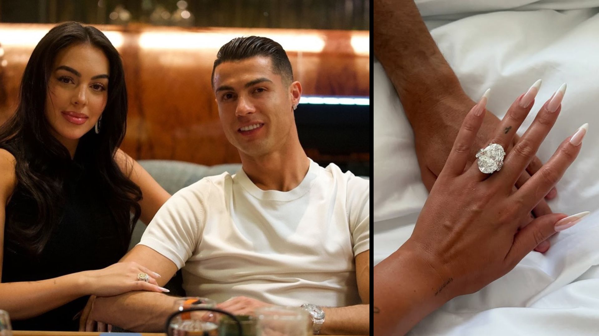 Cristiano Ronaldo naj bi zaprosil Georgino Rodríguez z zaročnim prstanom vrednim do 5 milijonov dolarjev