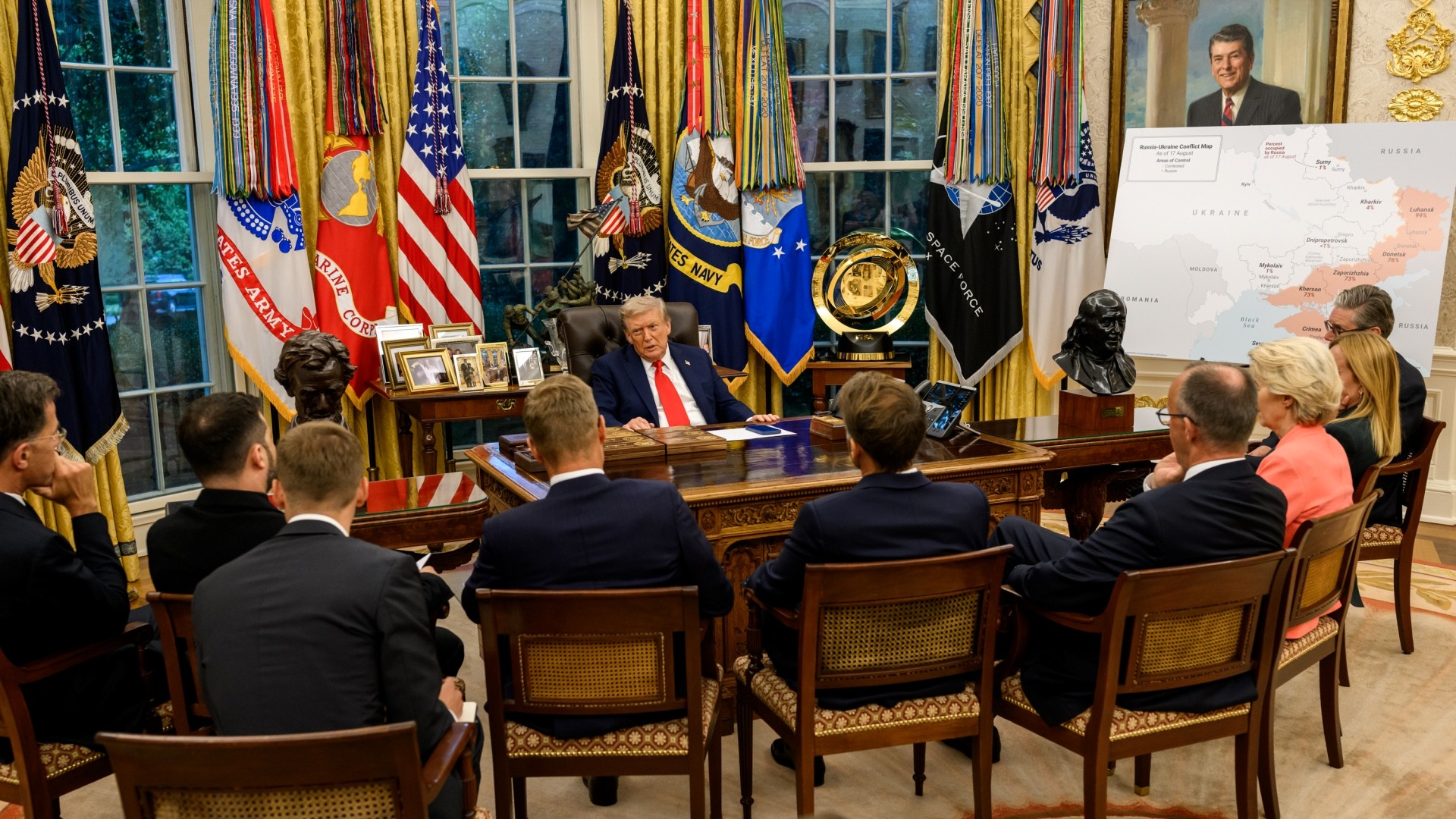 ZDA ponujajo obveščevalno in zračno obrambo kot varnostno jamstvo za Ukrajino