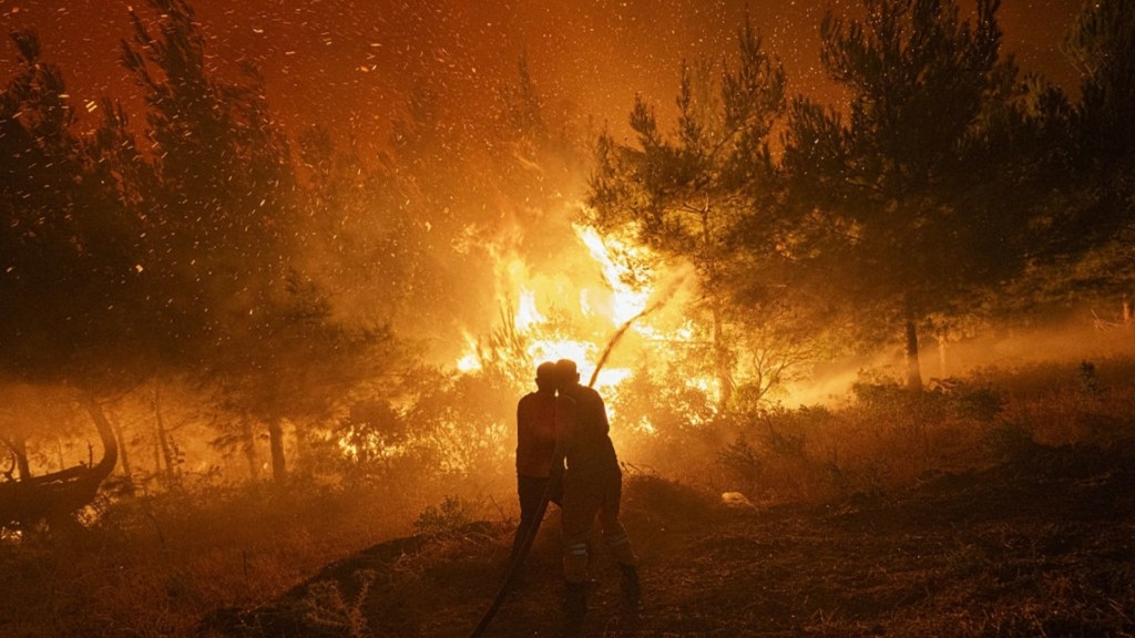 turkey fire canakkale