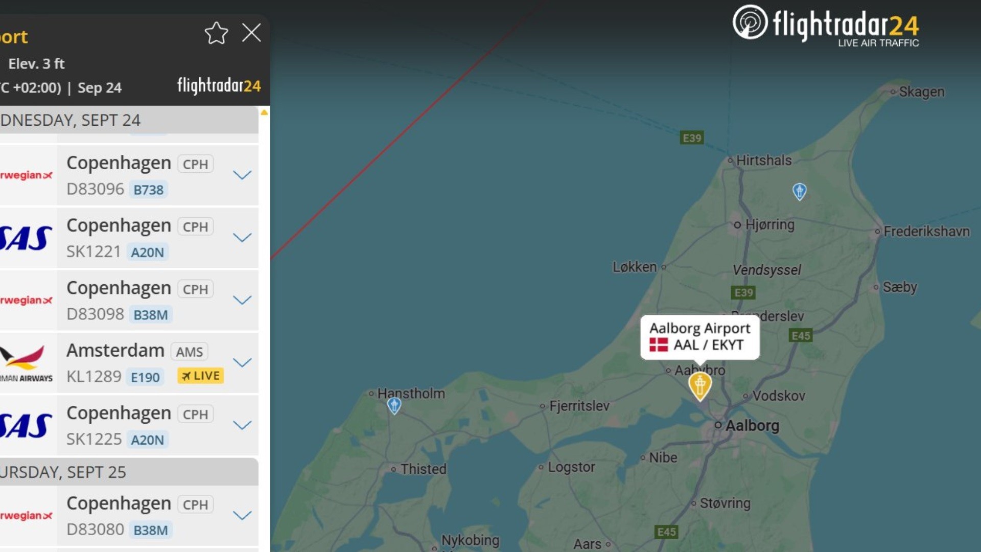 Δανία: Έκλεισε το αεροδρόμιο του Άαλμποργκ εξαιτίας μη επανδρωμένων αεροσκαφών στην περιοχή