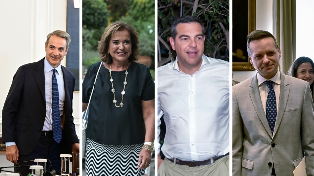 mitsotakis dora- tsipras – doukas – new