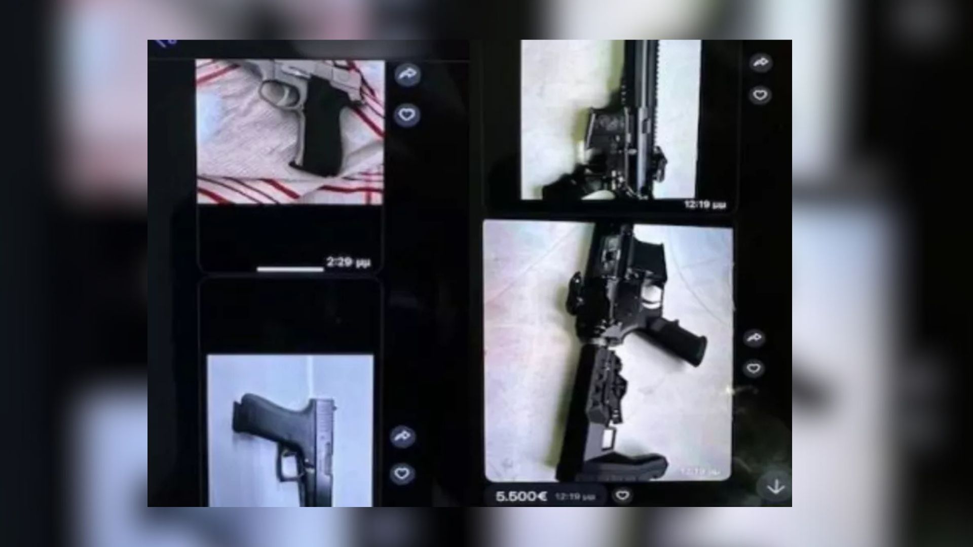 Na Kreti razkrinkana mafija, ki je preko Viberja trgovala z orožjem