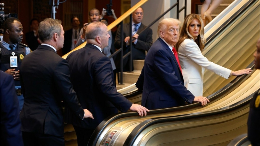 trump melania skales