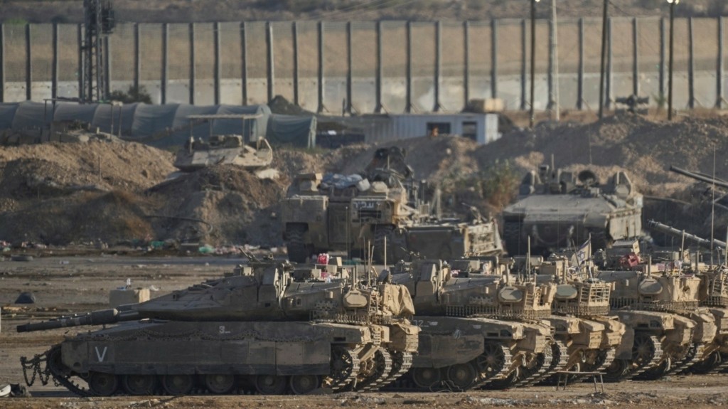 gaza tanks