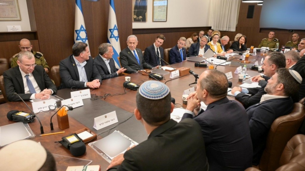 israel cabinet gaza