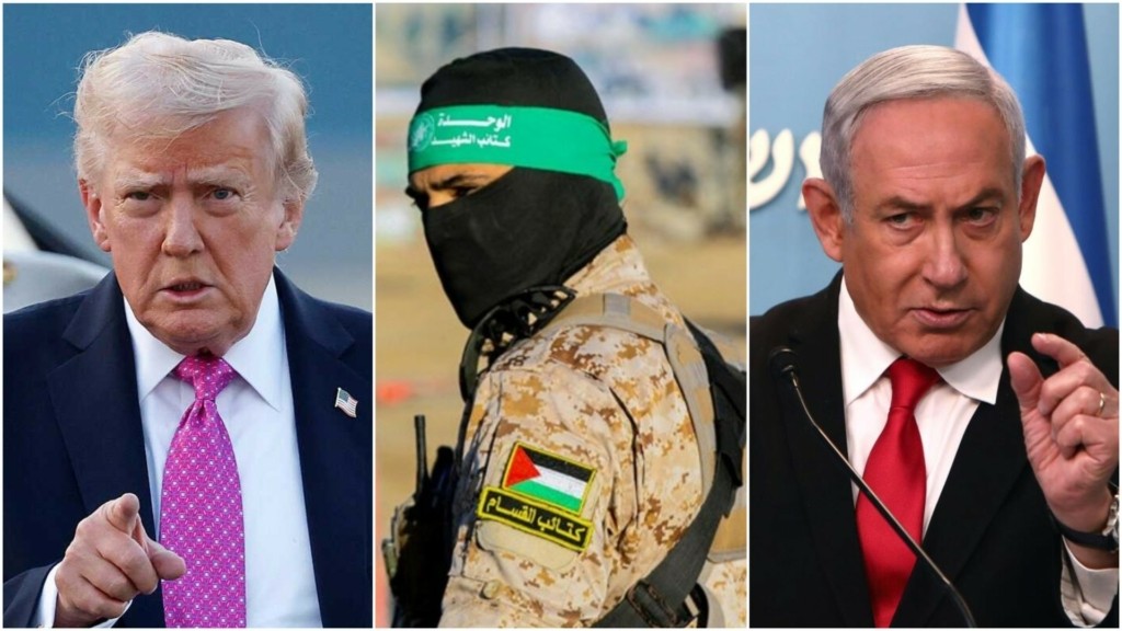 trump hamas netanyahu