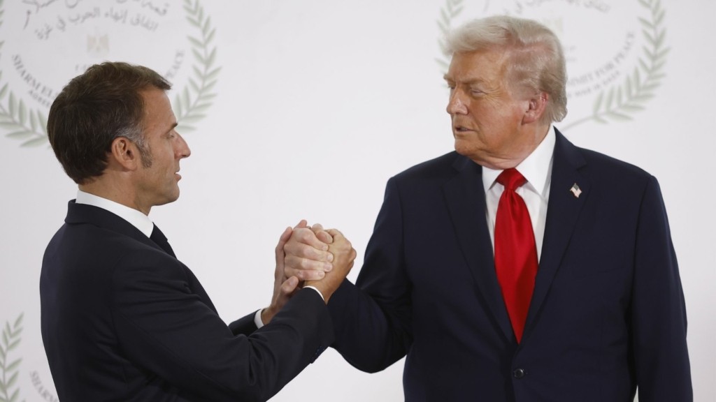 trump-macron