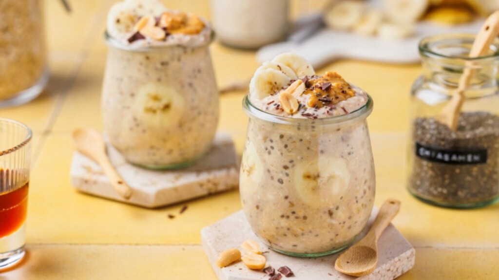 Bananen-Erdnussbutter-Overnight-Oats-2-1024×683