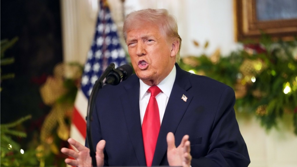 trump diaggelma leukos oikos