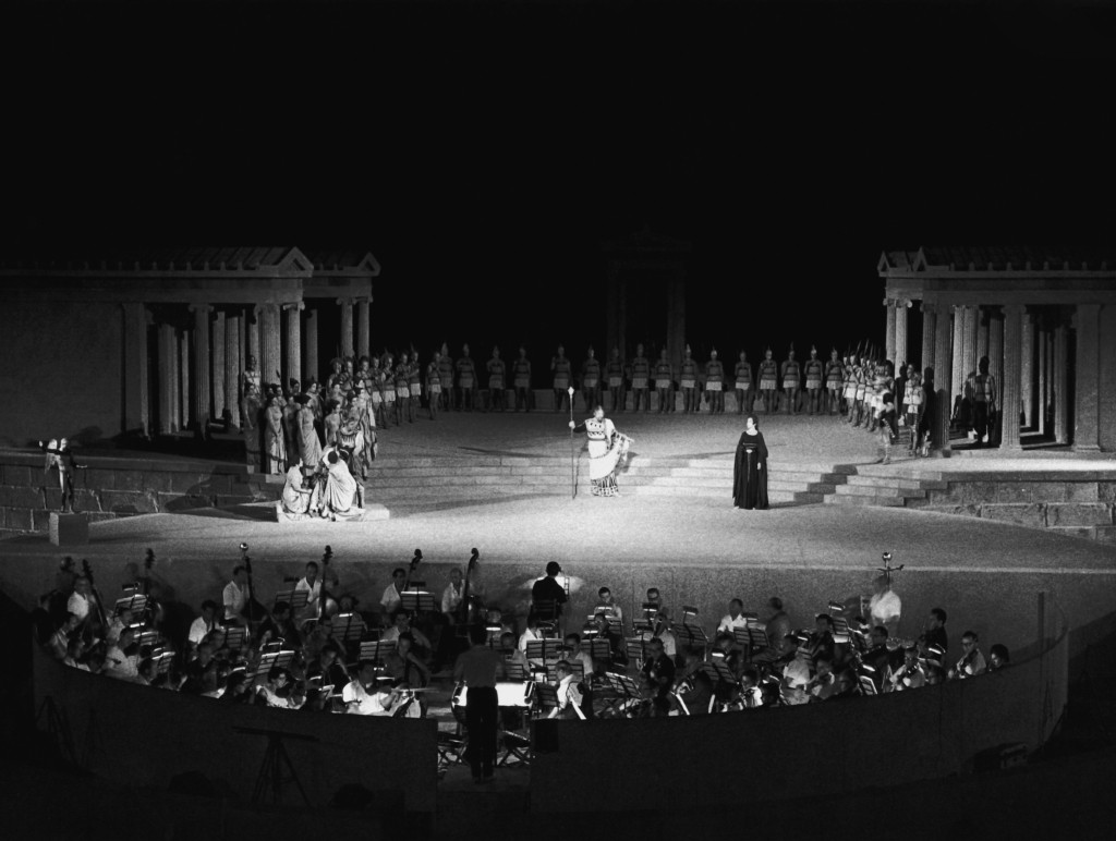GNO MEDEA Epidaurus 1961 – photo Greek National Opera Archive