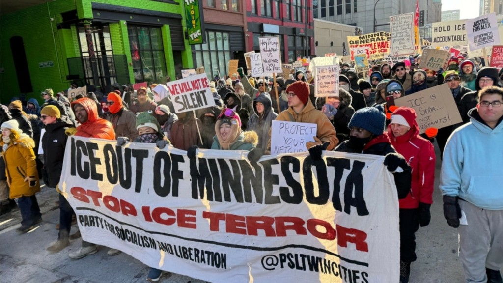 minesota ice protest