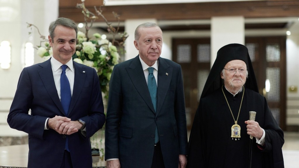mitsotakis erdogan – vartholomaios – new
