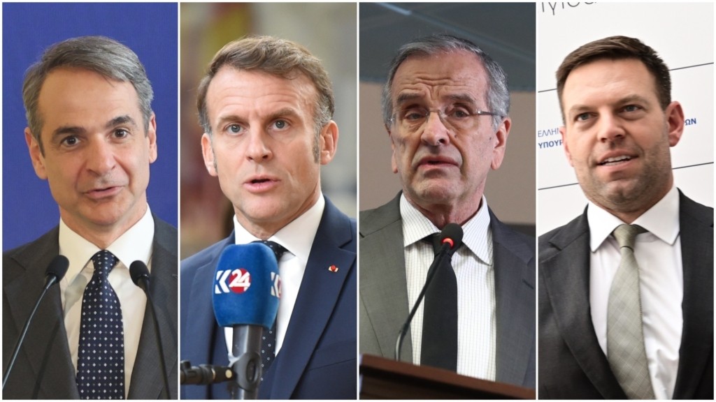 mitsotakis makron samaras kasselakis