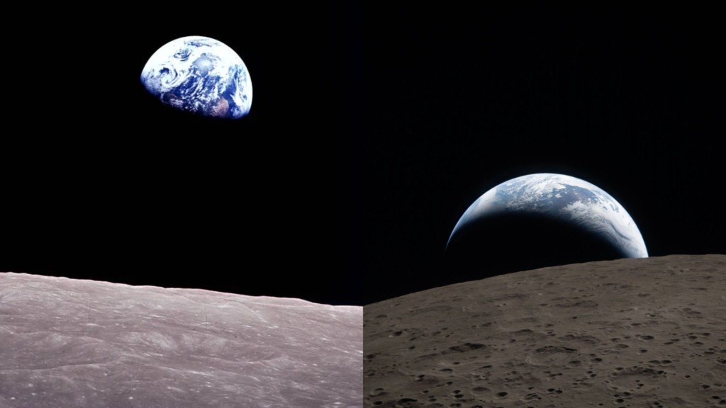 earthrise-earthset