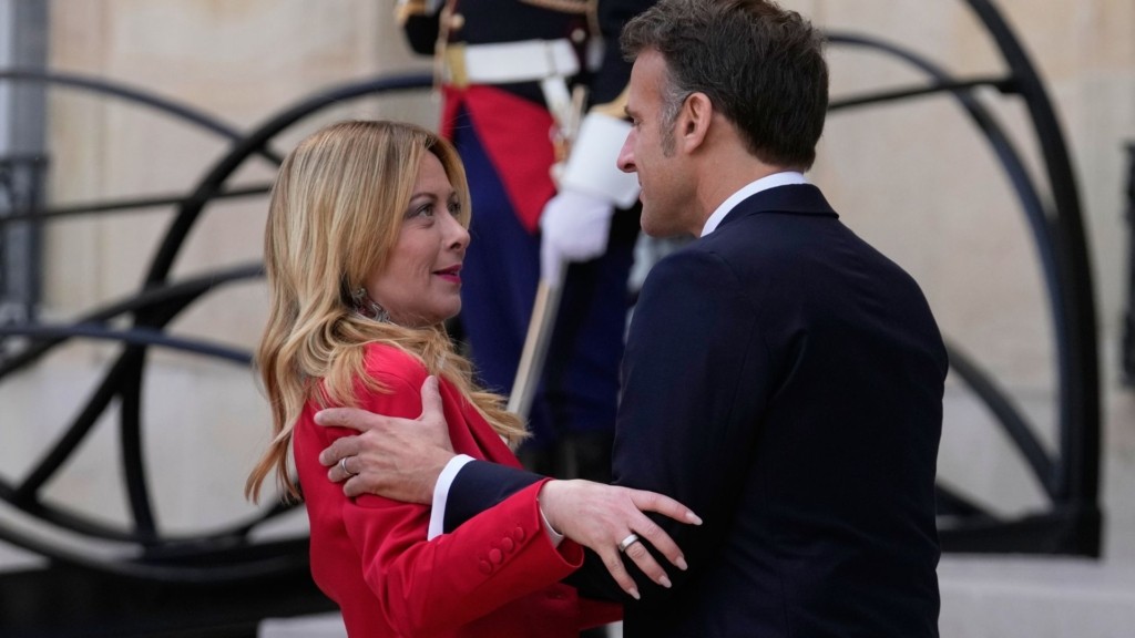 macron meloni elize – new