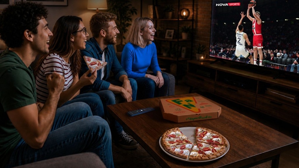 Novasports – Final Four- EuroLeague- Pizza- Fan