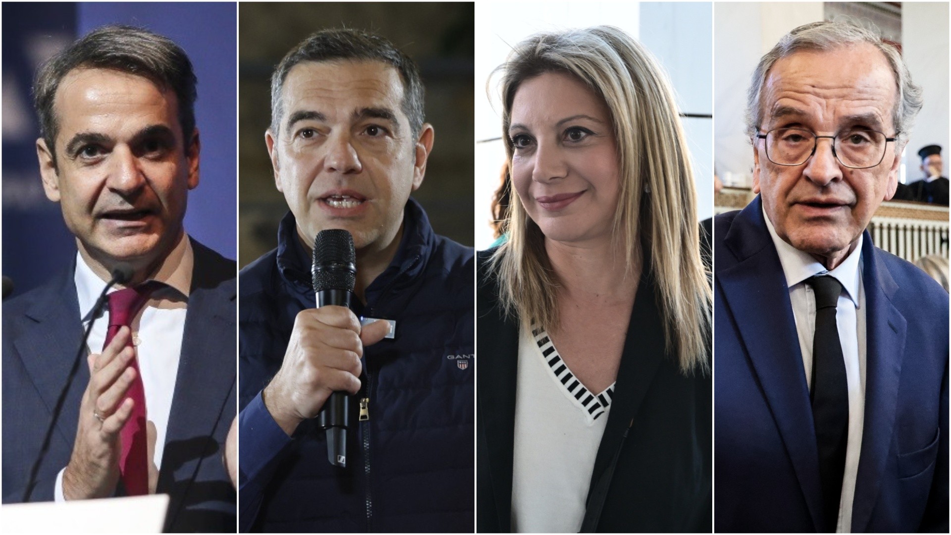 Η τριπλή απειλή «Τσίπρας, Καρυστιανού, Σαμαράς» κάνει το Μαξίμου να επιμένει στην αυτοδυναμία