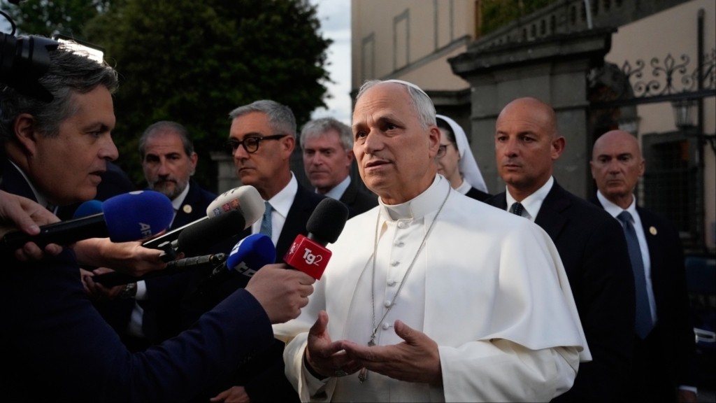 pope leo gaza