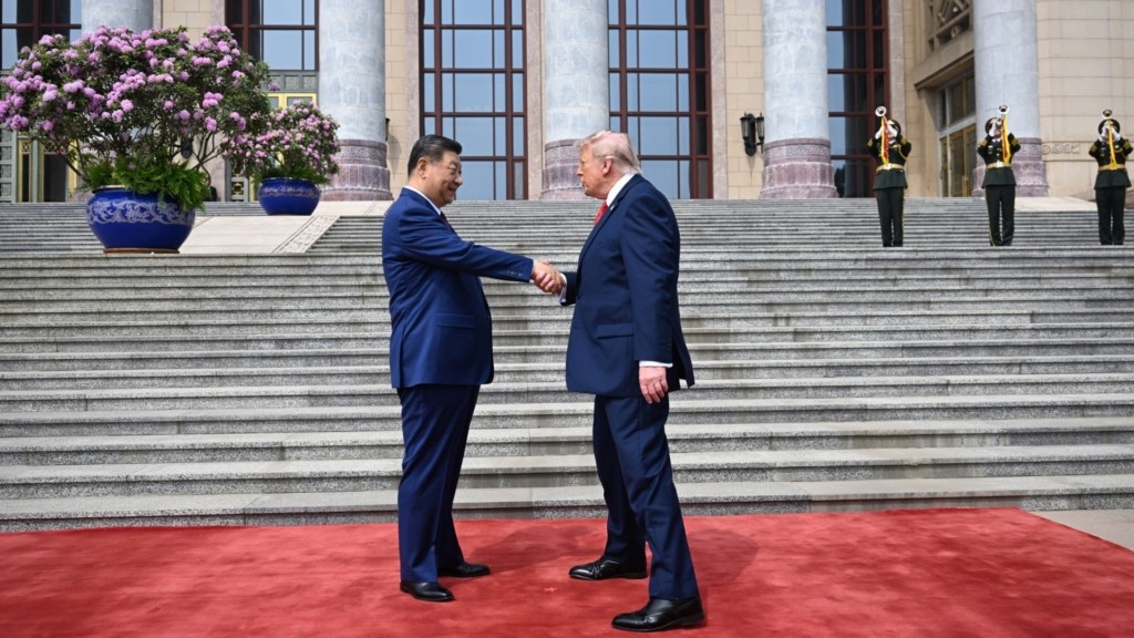 trump xi xeirapsia xeria
