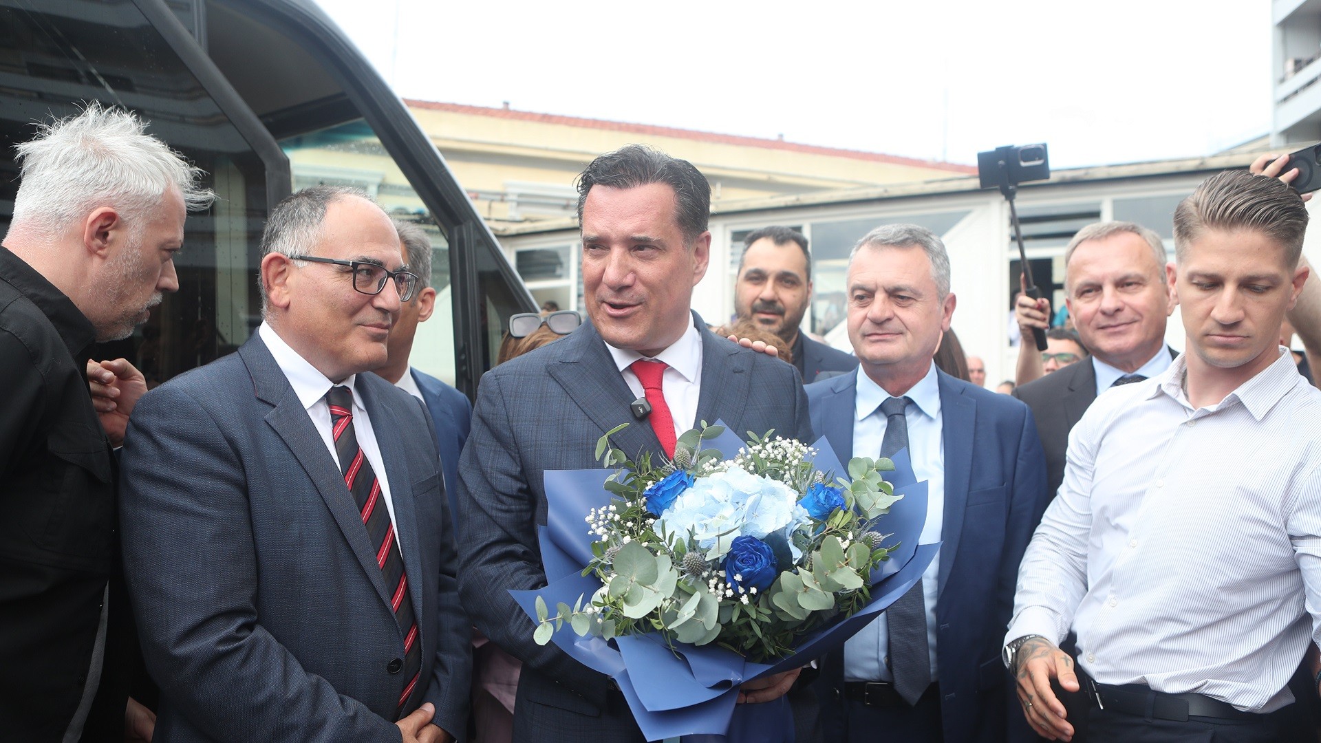Ο Γεωργιάδης σε περιοδεία στη βόρεια Ελλάδα -Εγκαινίασε ΤΕΠ και κλινικές σε νοσοκομεία (video)
