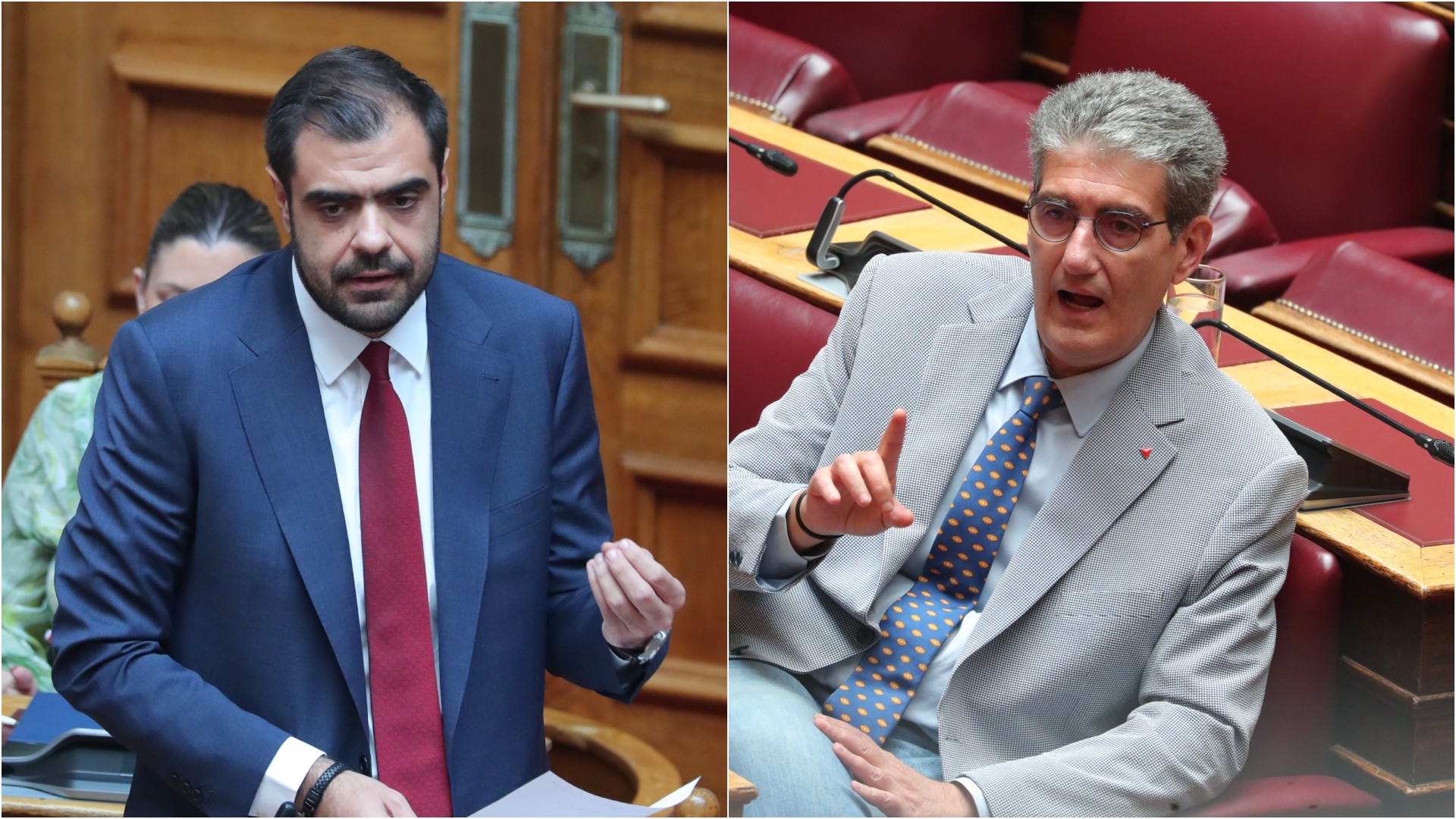 Κόντρα Γιαννούλη-Μαρινάκη στη Βουλή για το σκάνδαλο με τις π