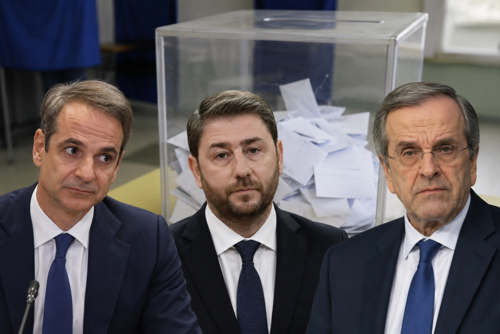 mitsotakis androulakis samaras