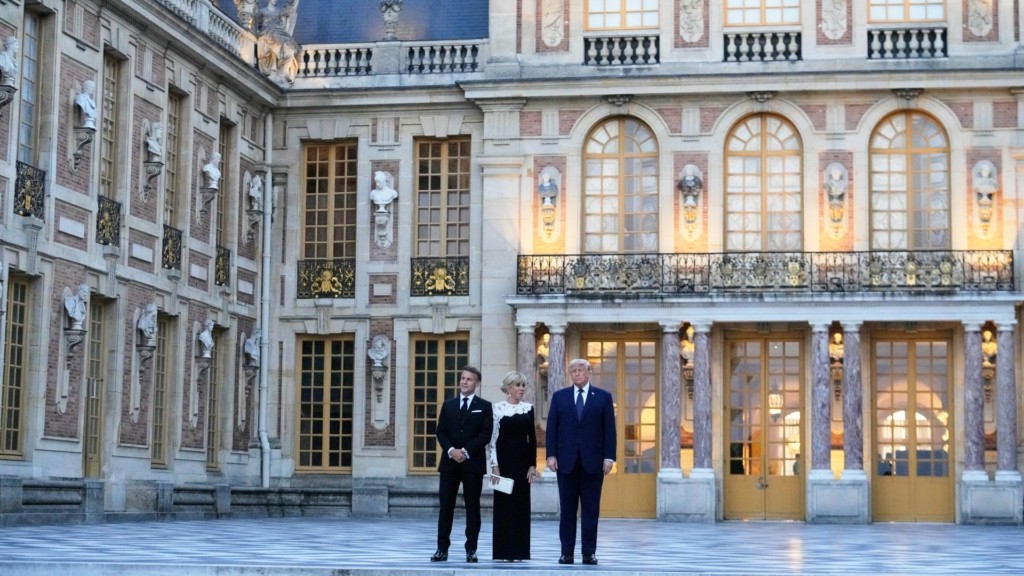 trump-macron