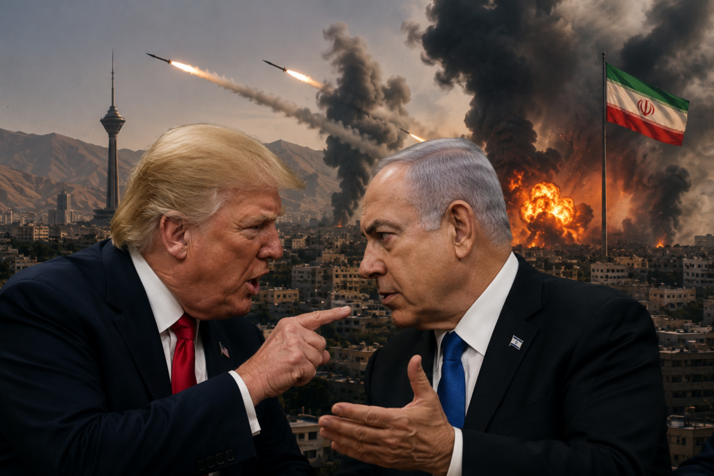 trump netaniau karson