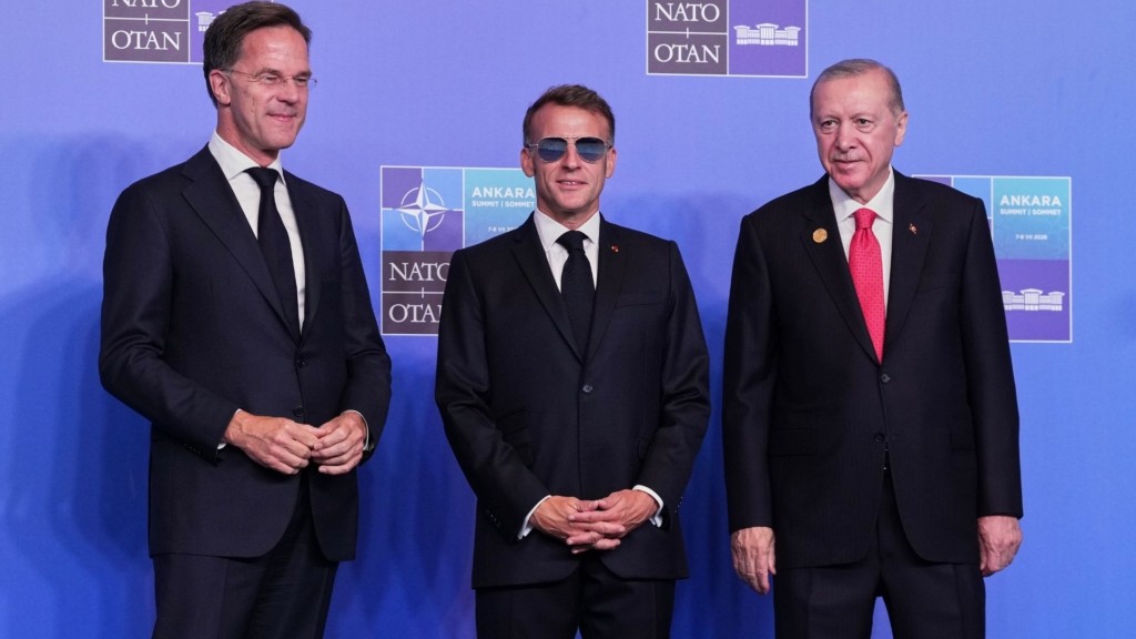 macron erdogan route – new