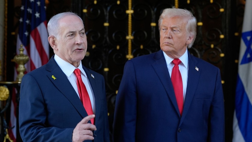 trump netaniaxou – new