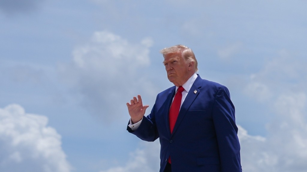 trump clouds