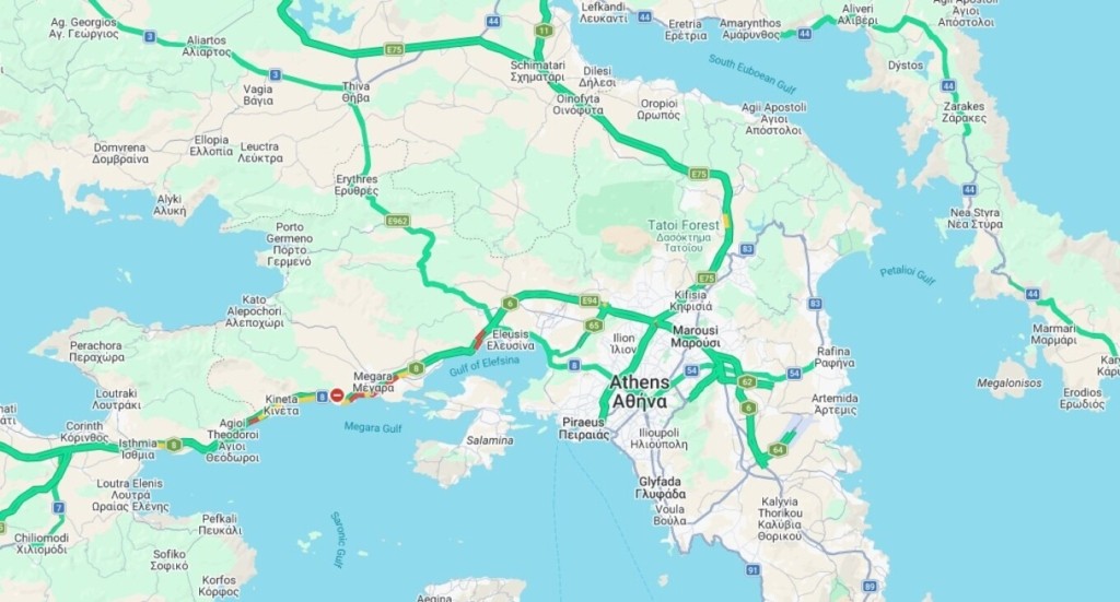 Η κίνηση στις 16:10
