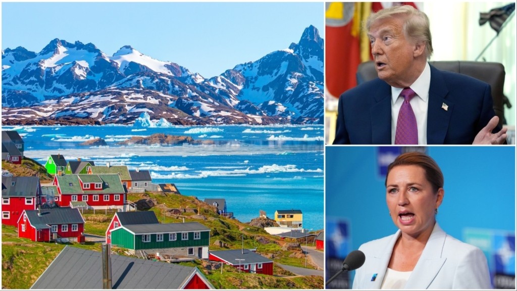 greenland trump mette
