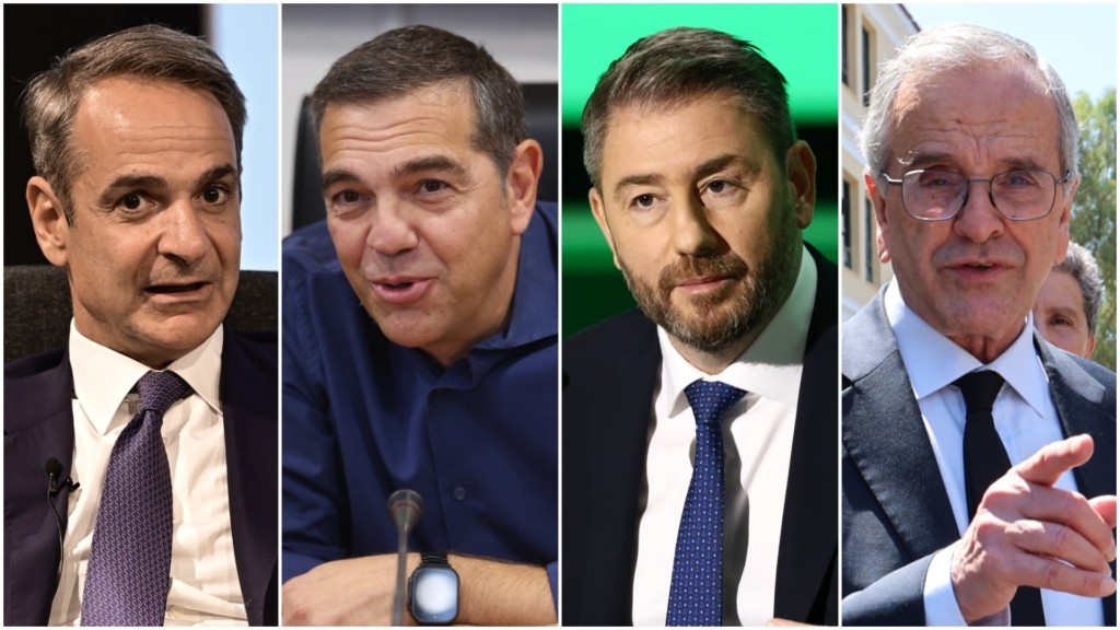 mitsotakis tsipras androulakis samaras1
