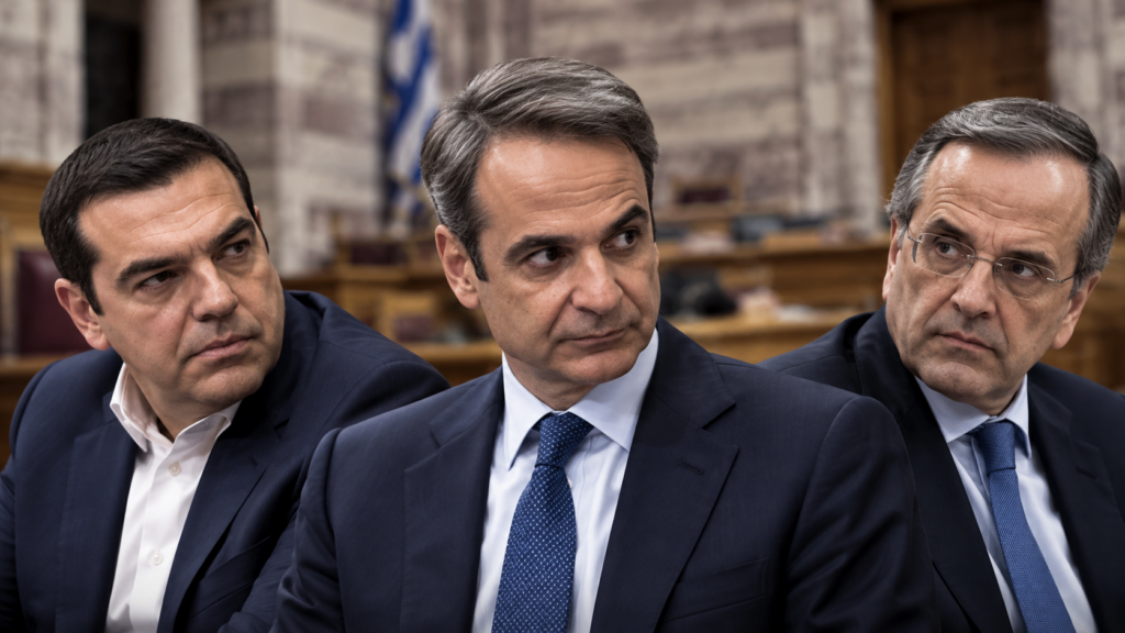 tsipras mitsotakis samaras