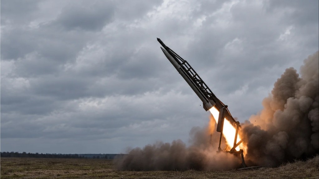 Ukrainian tactical ballistic missile