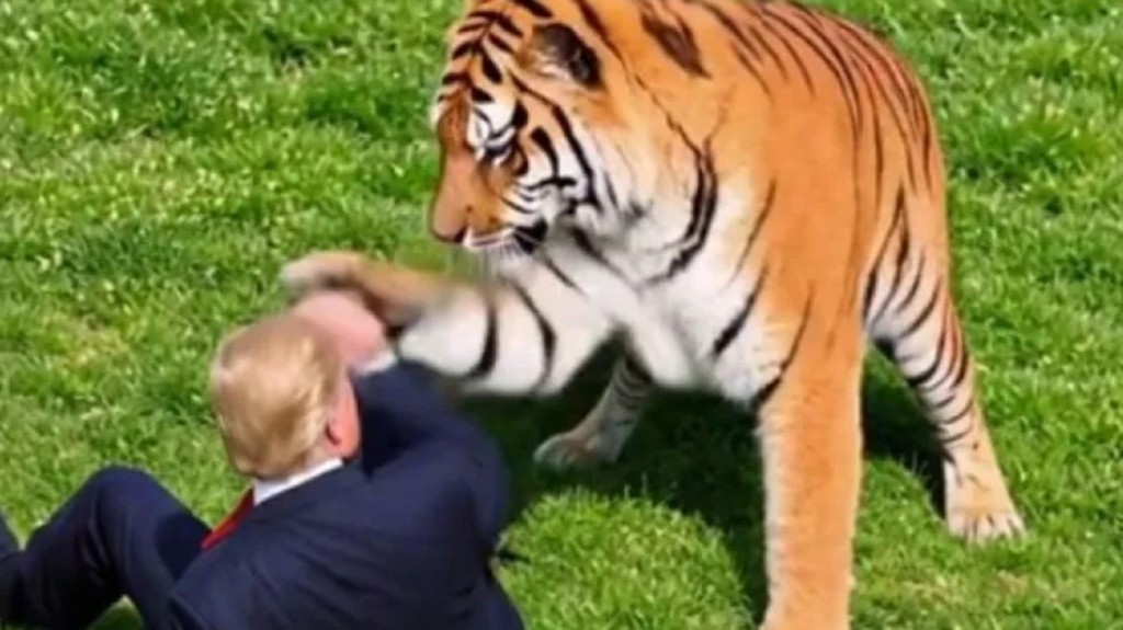 trump tiger new
